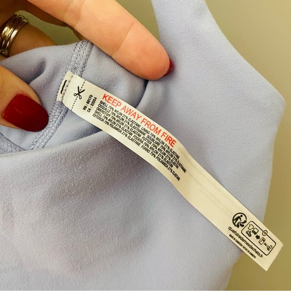 Free People NWT Never Better Runsie Blue/Purple Sz XS - Picture 8 of 12